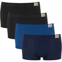 Sloggi Boxershorts blauw / donkerblauw / zwart