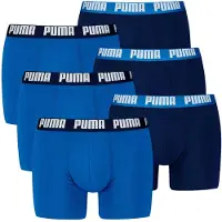 Puma Boxershorts blauw / navy / wit