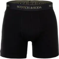 Scotch & Soda Boxershorts saffier / donkergeel / grenadine / zwart