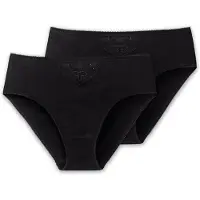 Schiesser Slip 'Essentials' zwart