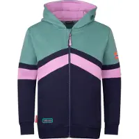 TROLLKIDS - Girl's Flekkefjord Jacket - Trainingsjack 104, blauw