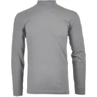 Ragman Regular Fit Longsleeve grijs, Effen