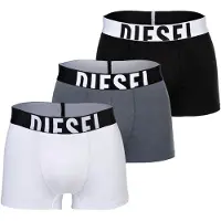 Diesel Boxershorts grijs / zwart / wit