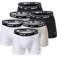 Nike Sportondergoed grijs gemêleerd / zwart / wit