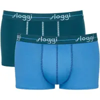 Sloggi Boxershorts 'Blue Start' cyaan blauw / lichtblauw / mintgroen