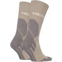Head Sportsokken taupe / aardetinten / wit