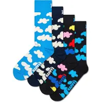 Happy socks Sokken navy / azuur / zwart / wit