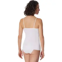 Schiesser Onderhemd zwart / offwhite