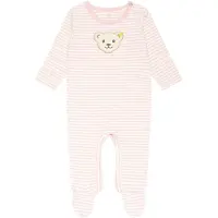 Steiff Collection Rompertje/body beige / poederroze / wit