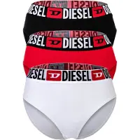 Diesel Slip rood / zwart / wit