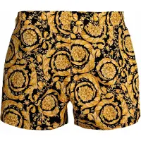 Versace Zwemshorts geel / zwart