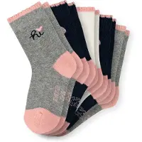 Schiesser Sokken 'Hi' grijs / rosa / zwart / wit