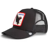 GOORIN BROS. Pet 'Freedom Eagle' bruin / rood / zwart / wit