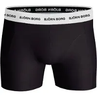 Björn Borg Boxershorts zwart gemêleerd / wit