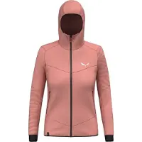 Salewa - Women's Sella Crevasse Hooded Jacket - Fleecevest 40, roze