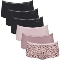 Sloggi Broekje pink / zwart