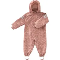 Fresk Regenpak voor Kinderen 1 yr - Buitenspeelpak - Regenoverall - Regenkleding met Ritssluiting - Reflecterend - Elastische Afsluitingen - Meisjes - Zand - Garden Flowers