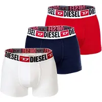 Diesel Boxershorts 'Damien'' donkerblauw / rood / zwart / wit