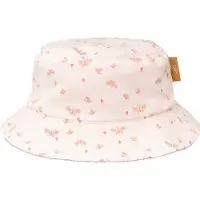 Fresk UV 50+ Zonnehoed voor kinderen 62 – Beschermende Reishoed – Hoofdbescherming Meisjes - Creme - Butterflies