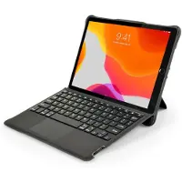 Port Designs Tablethoes - APPLE - POORTONTWERPEN - MANCHESTER II - Touchpad Toetsenbord FR - iPad 10.9 Gen 10 - Zwart