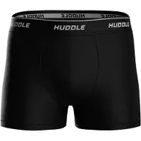 Huddle Boxershorts zwart / wit