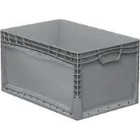 Westfalia Eurobox met deur 60x40x32 cm grijs