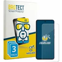 BROTECT Screenprotector 3 Stuks voor realme P4 Lite Beschermglas transparant