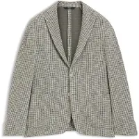 BOSS Slim-fit colbert van katoenmix met patroon Maat 98