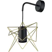 Lyora Draad wandlamp Gstar met goud