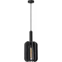 Lucide RAFAL - Hanglamp - Ø 20 cm - 1xE27 - Grijs - Japandi