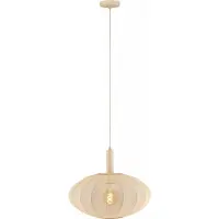 Lucide Corina 3-Light Hanglamp Black 1 Light | Cream