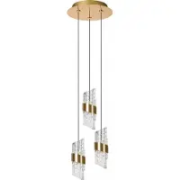 Lucide Design hanglamp Kligande 3-lichts goud