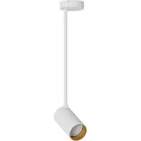 Nowodvorski Lighting Richtbare opbouwspot Mono Long wit met goud