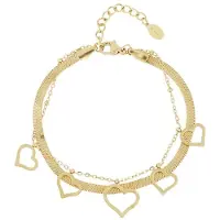 Yehwang chunky heart armband