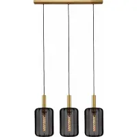 Lucide CORINA - Hanglamp - 3xE27 - Zwart - Japandi