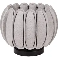 Lucide SPENCER - Tafellamp - Ø 30 cm - 1xE27 - Grijs