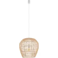 Nowodvorski Lighting Nowodvorski HAITI 1, hanglamp, hout, E27, 43x160 cm