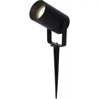 Lucide TAYLOR - Tuinspot - Ø 10 cm - 1xGU10 - IP65 - Zwart