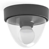 Lyora Zwarte plafondlamp Nook voor buiten