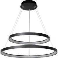 Lucide Vidal Hanglamp Black | 1x92W 2700K