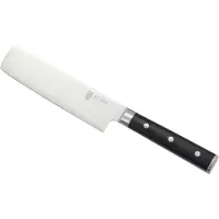 Dorre Asama Nakiri groentemes Roestvrij staal, zwart, 31 cm