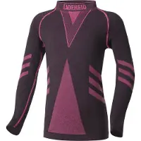 Ladeheid Kinderen Thermoshirt - Thermo ondergoed – Jongen - Meisje - Thermokleding - Longsleeve – Zwart/Roze – 134-140 – LA-LA40-KIDS-Top