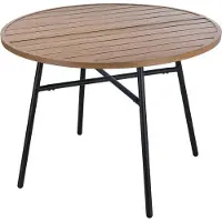 Vdd – Tuintafel – Buitentafel – Ronde tafel – Aluminium – 100 x 73,5cm