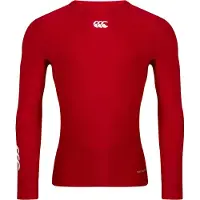 Canterbury Heren Thermoreg Top met lange mouwen (Vlag rood)