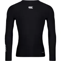 Canterbury Heren Thermoreg Top met lange mouwen (Zwart)