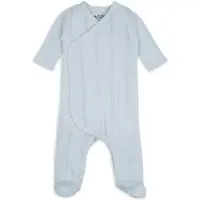 Lodger - Boxpakje - Blauw - Maat 50 - 100% bio katoen - baby pakje - Jumper Pointelle