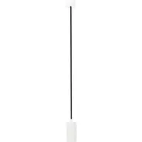 Ks Verlichting binnenlamp - Luxum hanglamp - wit - hanglampen eetkamer - aluminium - dimbaar - E27 - lengte instelbaar - 5.5cm