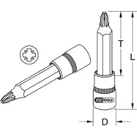 Ks Tools 9171325 9171325 Verwisselbare kop