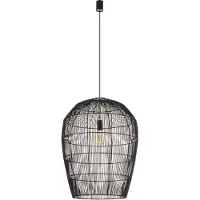 Nowodvorski Lighting Rotan hanglamp Haiti L Ø 53.5cm zwart