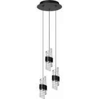 Lucide Design hanglamp Kligande 3-lichts zwart